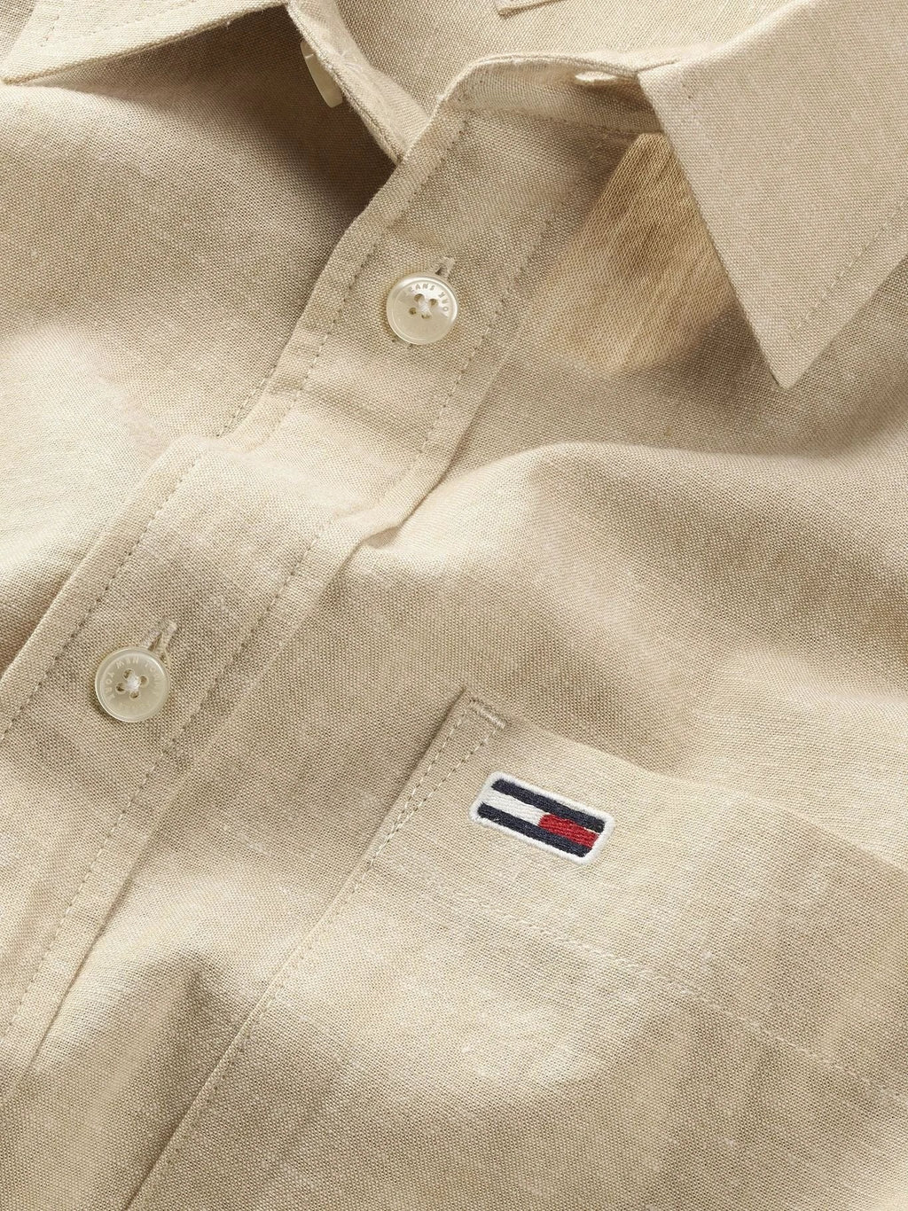 Camisa Tommy Jeans Mangas Largas Lisa P/ Caballeros by Tommy Jeans