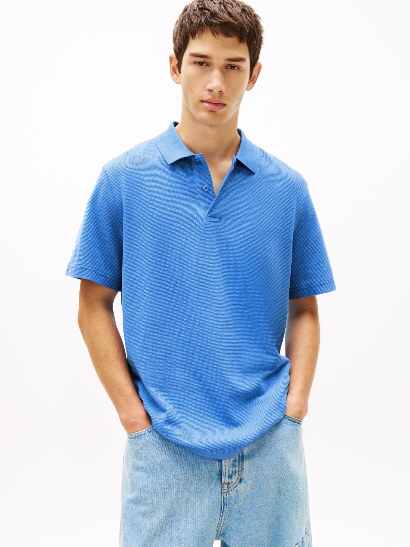 Poloshirt Tommy Hilfiger Mangas Cortas Liso para Caballeros