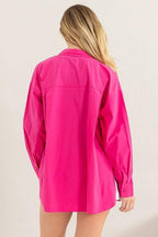 Camisa Hyfve Mangas Largas Lisa P/ Damas DZ24A285-1 by Hyfve