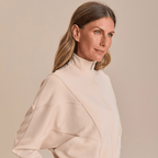 Modal Strips Sweatshirt Jacket