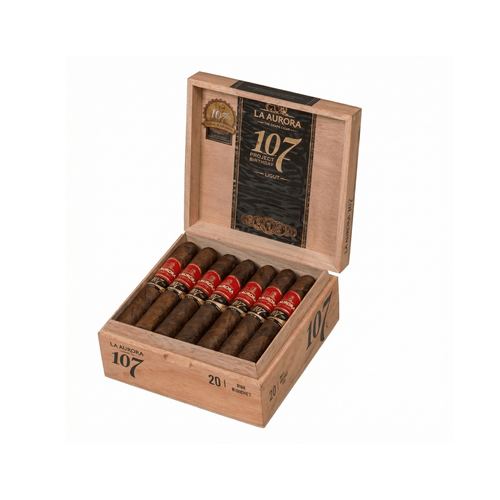 La Aurora 107 Maduro Robusto de 20