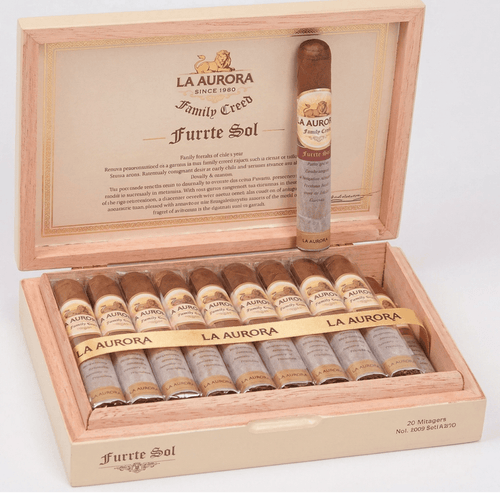 La Aurora Family Creed Fuerte Sol Robusto de 20