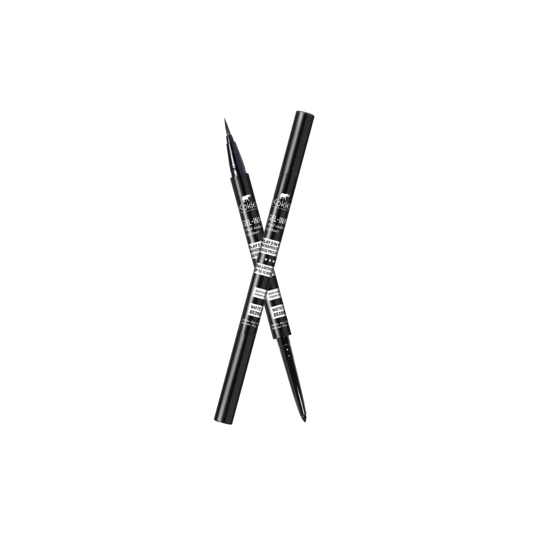 Kokie Gel-Ink Dual Ended Liner Matte Black 260