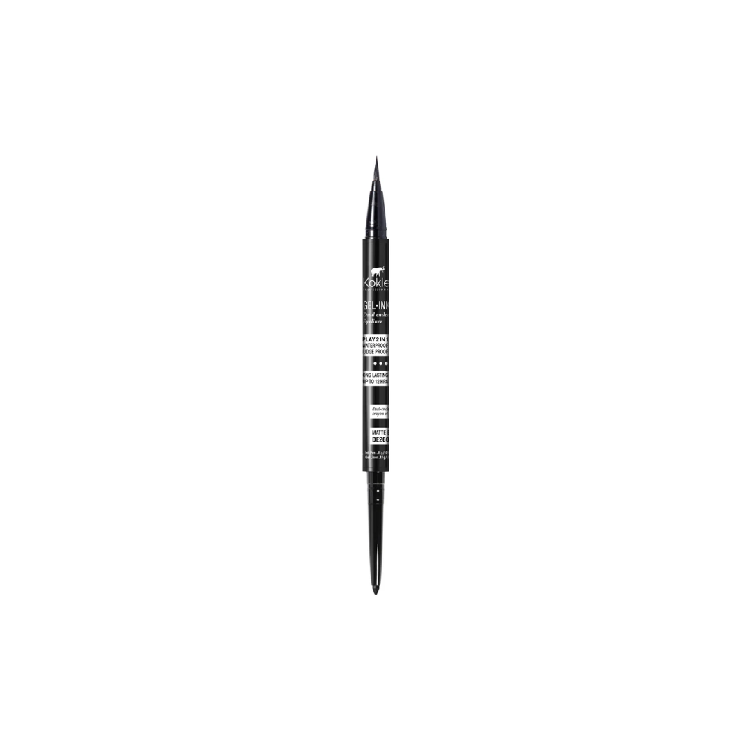 Kokie Gel-Ink Dual Ended Liner Matte Black 260