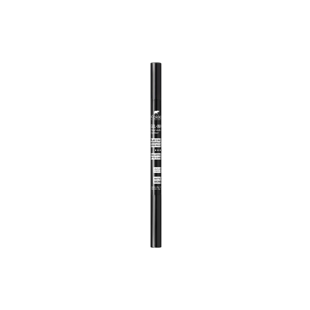 Kokie Gel-Ink Dual Ended Liner Matte Black 260