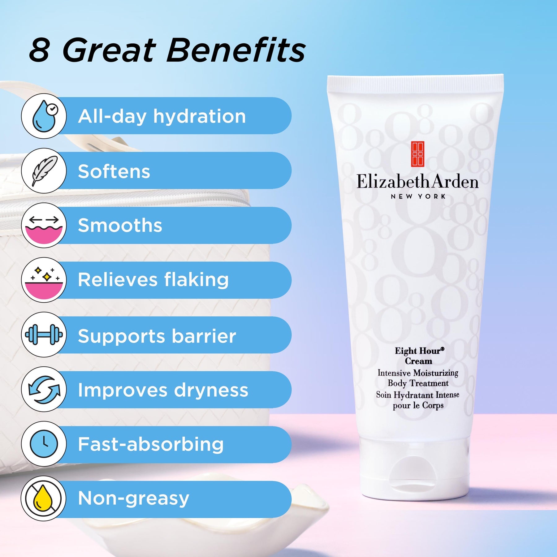 EA Eight Hour? Cream Intensive Moisturizing Body Treatment 200 Ml