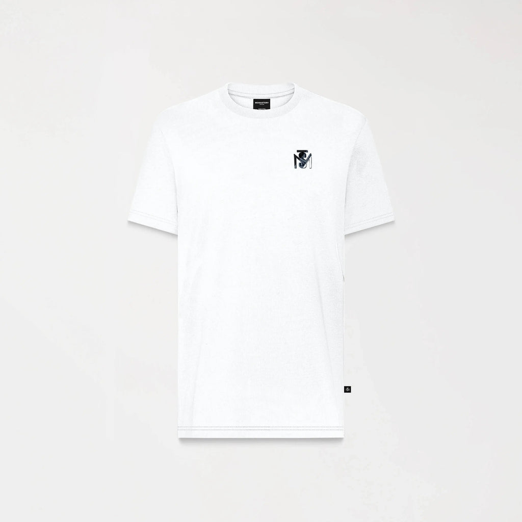CAMISETA EIGTH BLANCA FRENTE - MONASTERY