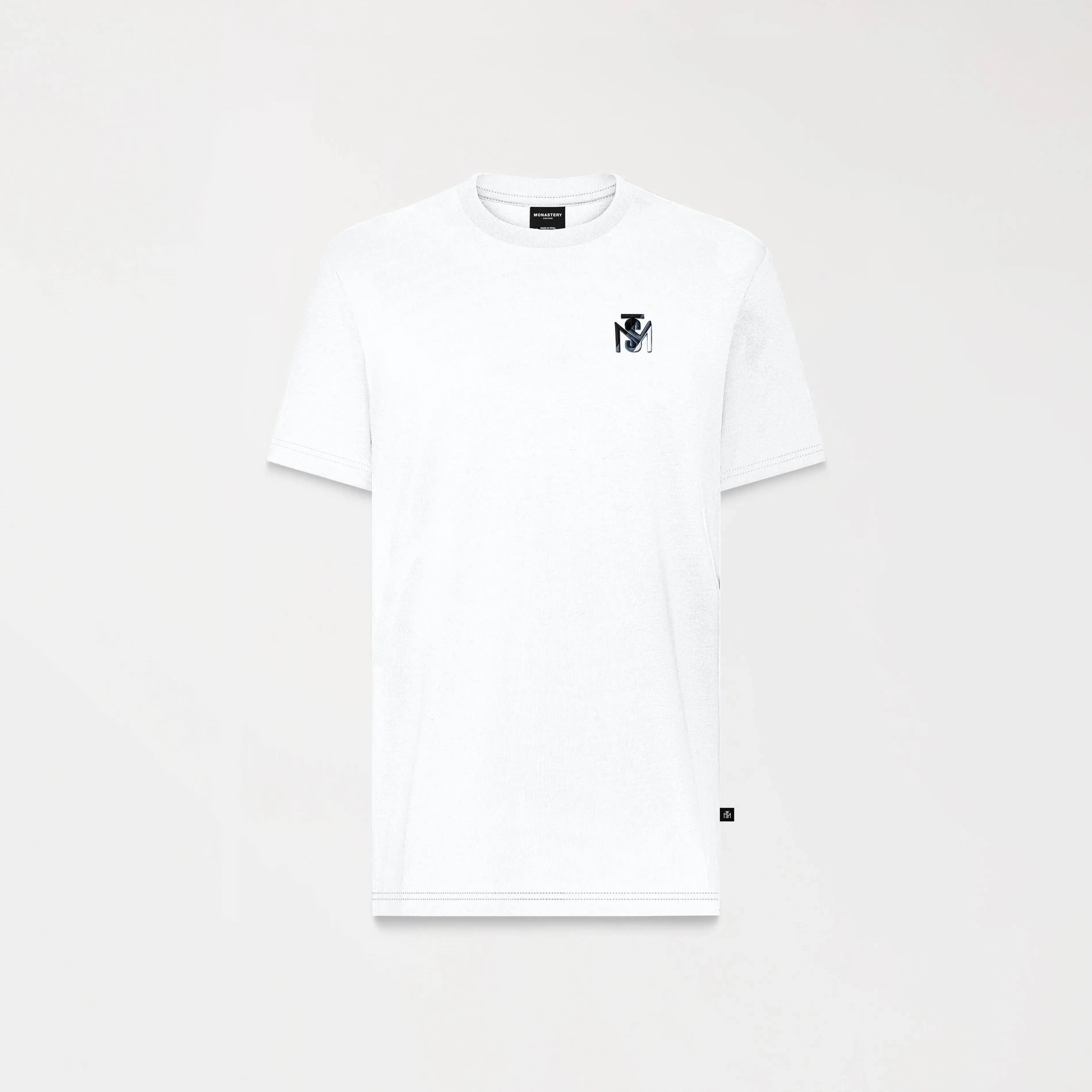 CAMISETA EIGTH BLANCA FRENTE - MONASTERY