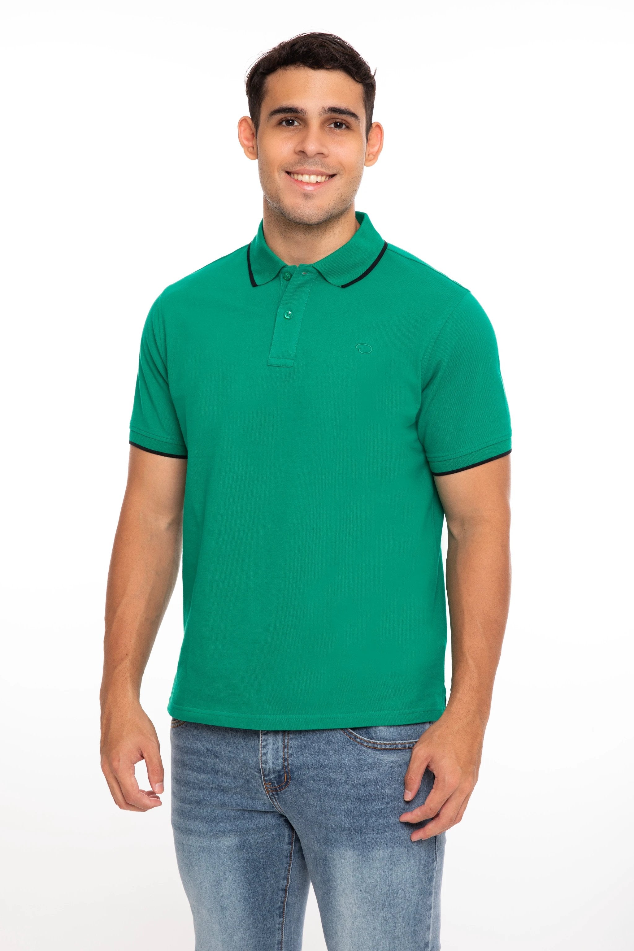 Poloshirt Oscar De La Renta Mangas Cortas Liso Para Caballeros by Oscar De La Renta