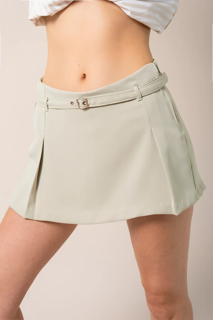 FALDA SHORT CINTURON B-C 8161.