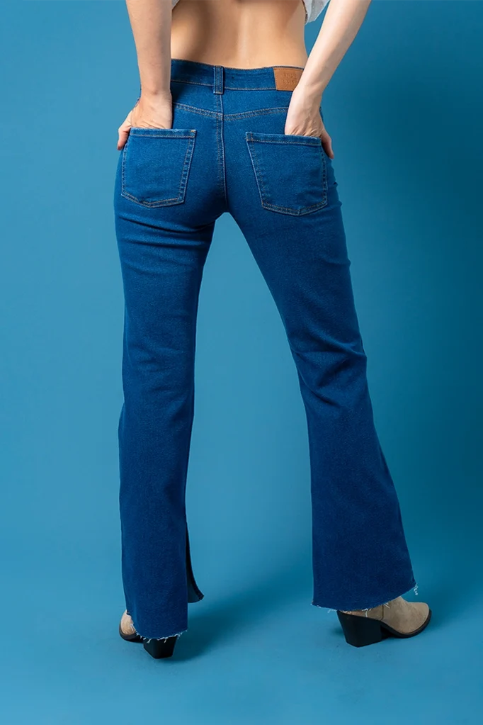 JEANS FLARE SLIT G-M 8354.