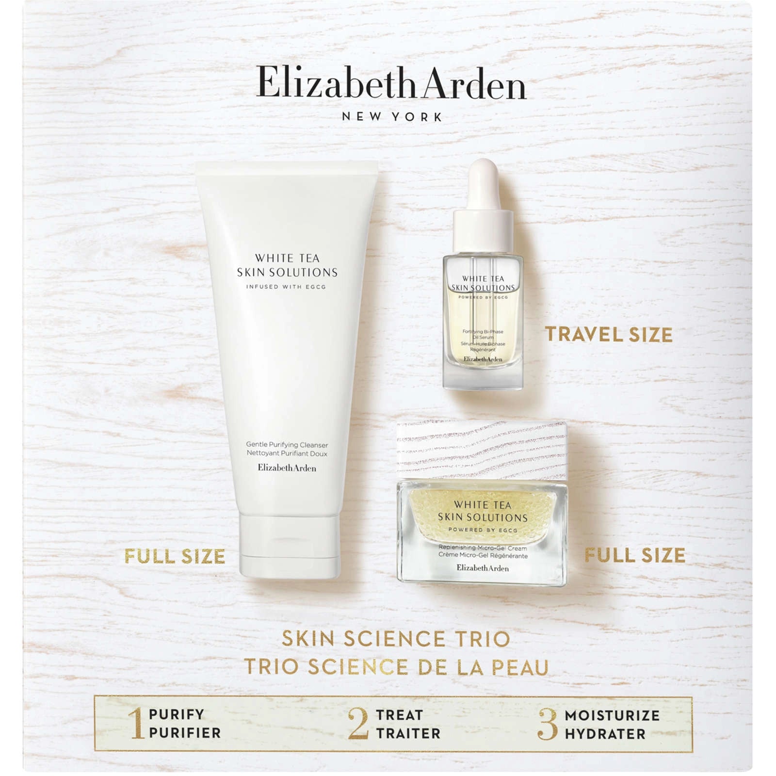 EA White Tea Skin Solutions 3PC Set