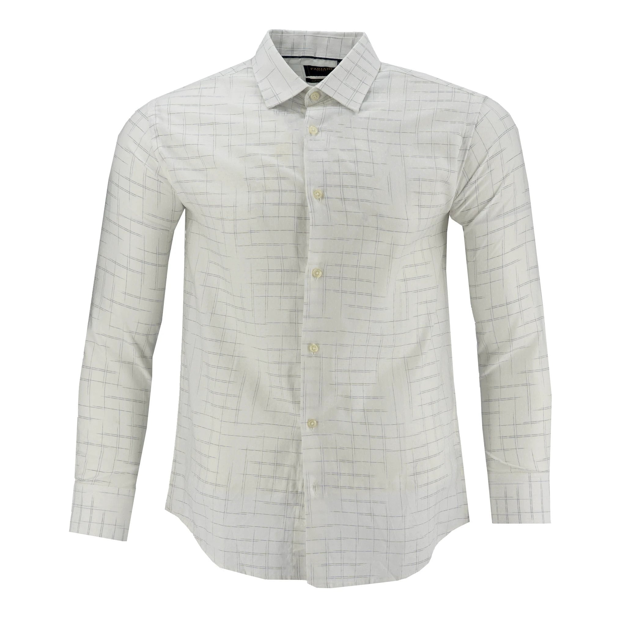 Camisa Fariani Mangas Largas Cuadros Para Caballeros by Fariani