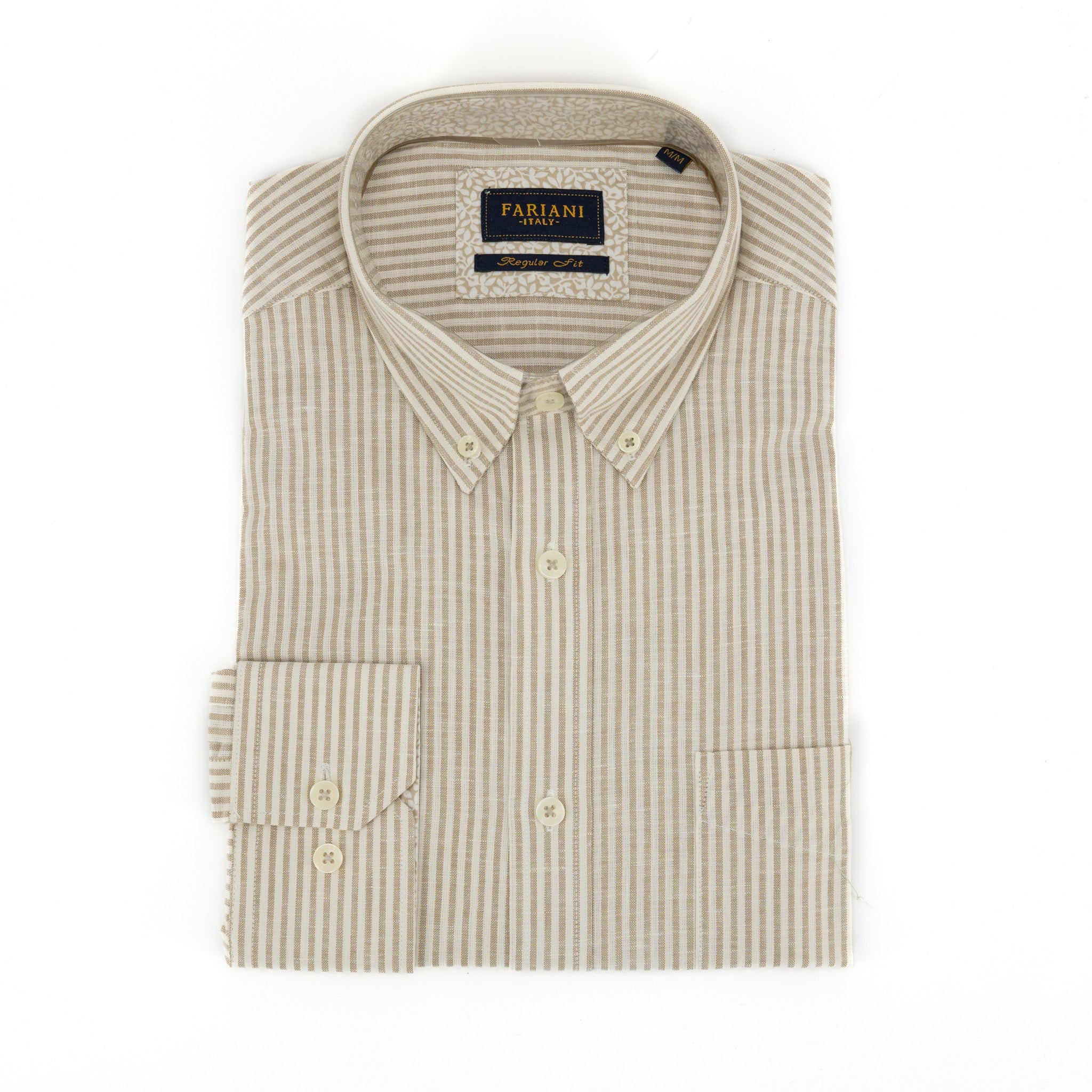 Camisa Fariani Mangas Largas Rayas P/ Caballeros by Fariani