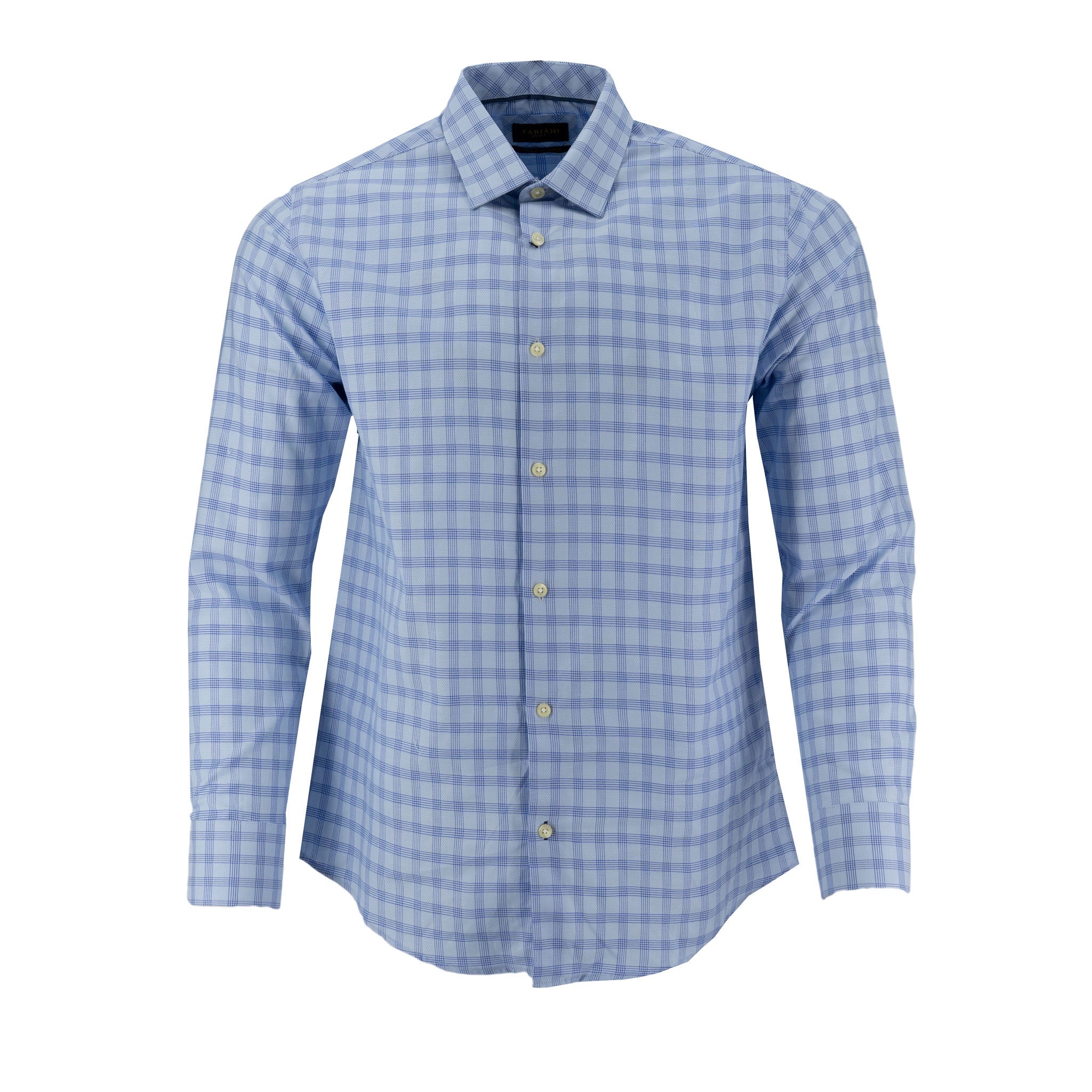 Camisa Fariani Mangas Largas Cuadros Para Caballeros by Fariani