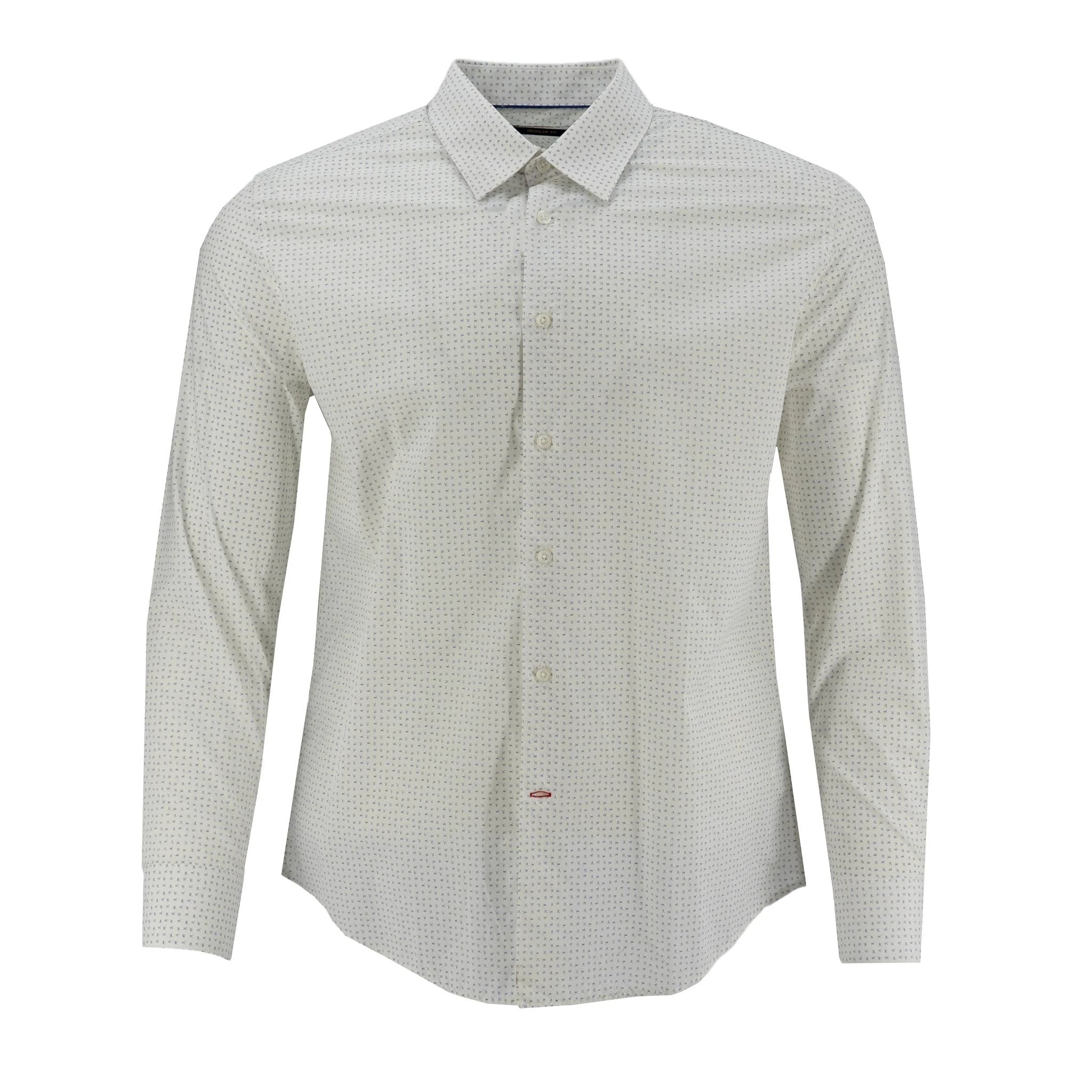 Camisa Fariani Mangas Cortas Estampada Para Caballeros by Fariani