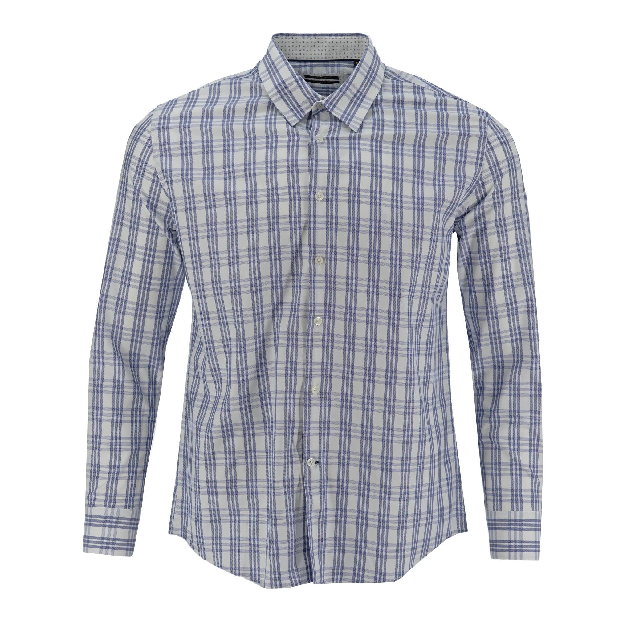 Camisa Fariani Mangas Largas Cuadros Para Caballeros by Fariani