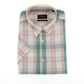 Camisa Fariani Mangas Cortas Cuadros P/ Caballeros by Fariani