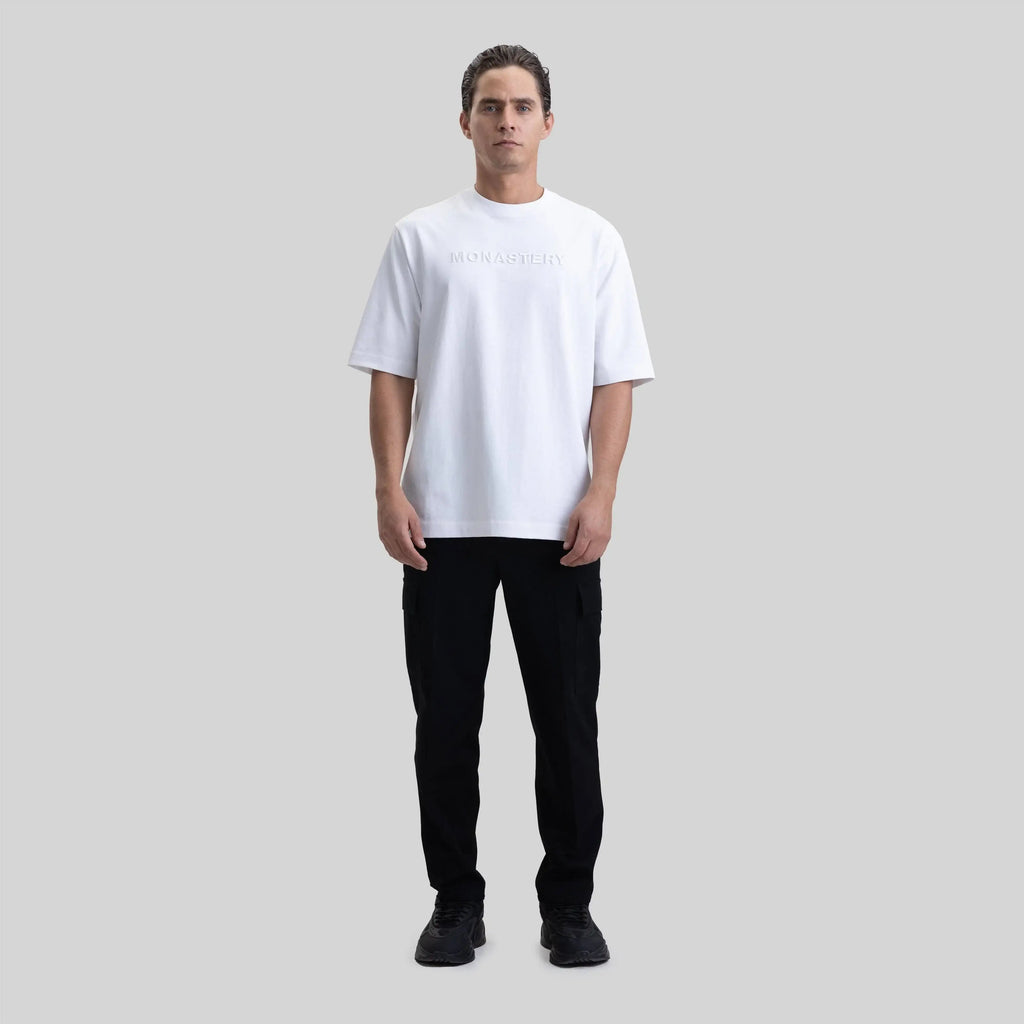 FAENZA T-SHIRT OVERSIZE WHITE - Monastery