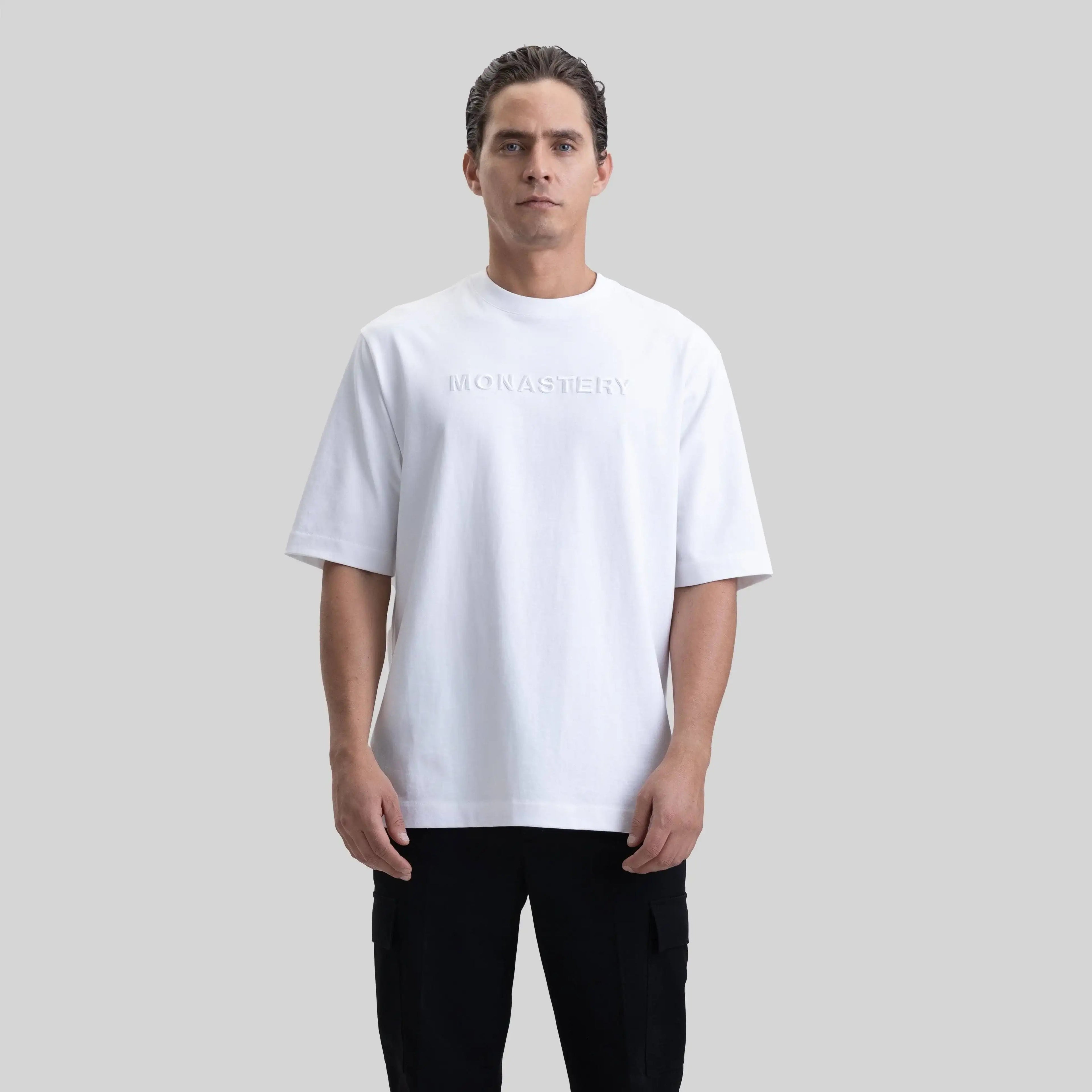 FAENZA T-SHIRT OVERSIZE WHITE - Monastery