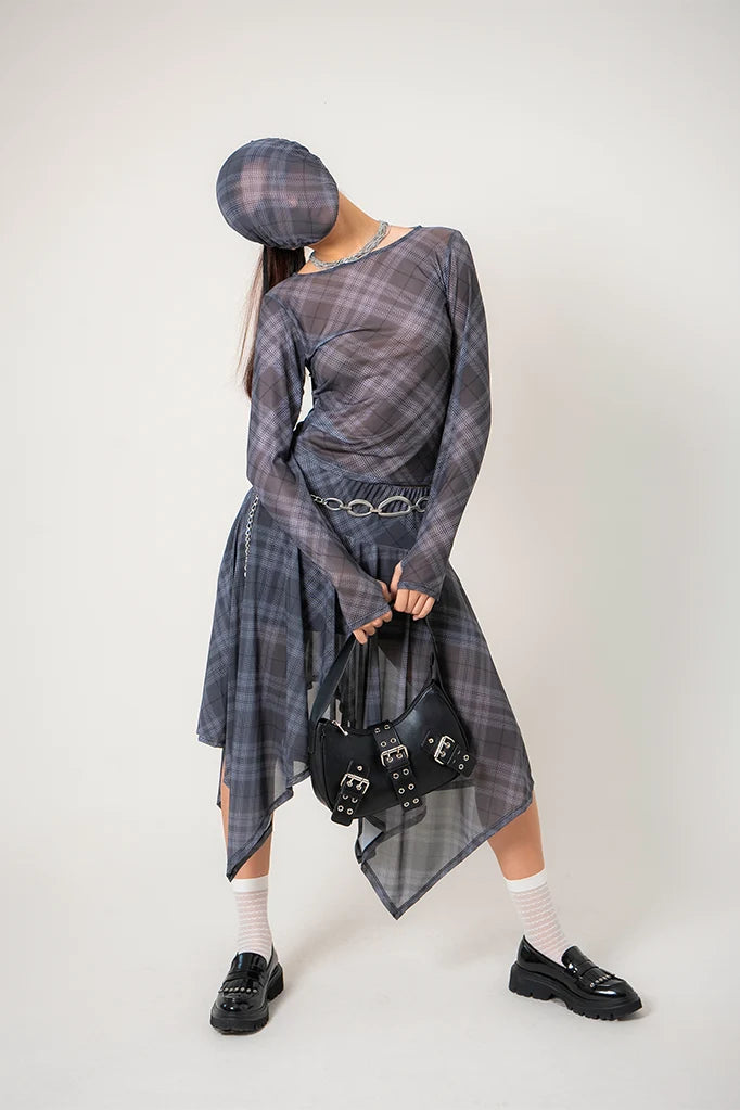FALDA ASIMETRICA MESH R-M 9202.