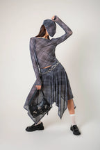 FALDA ASIMETRICA MESH R-M 9202.