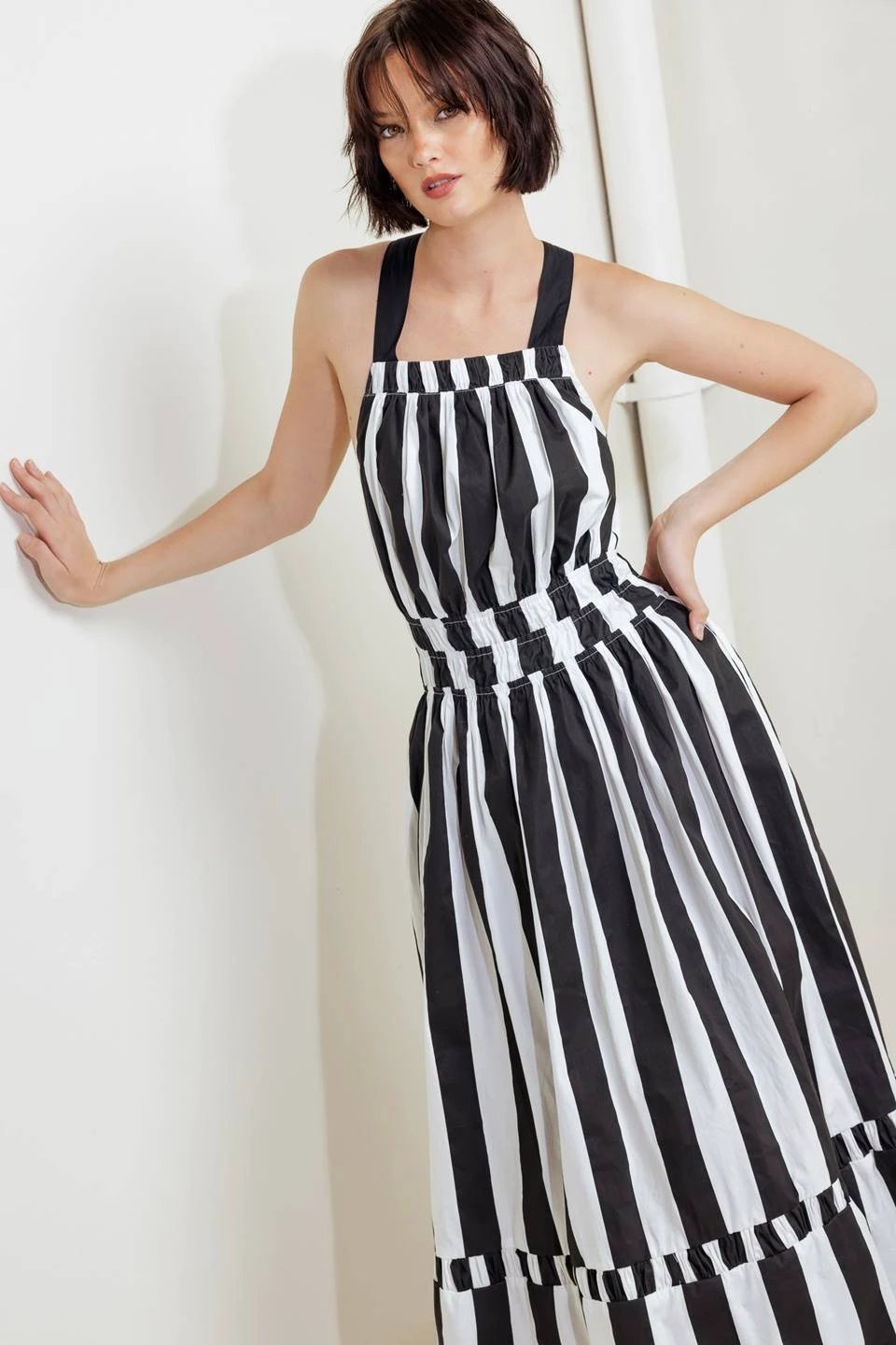 Vestido Flying Tomato Rayas Largo Para Damas by Flying Tomato