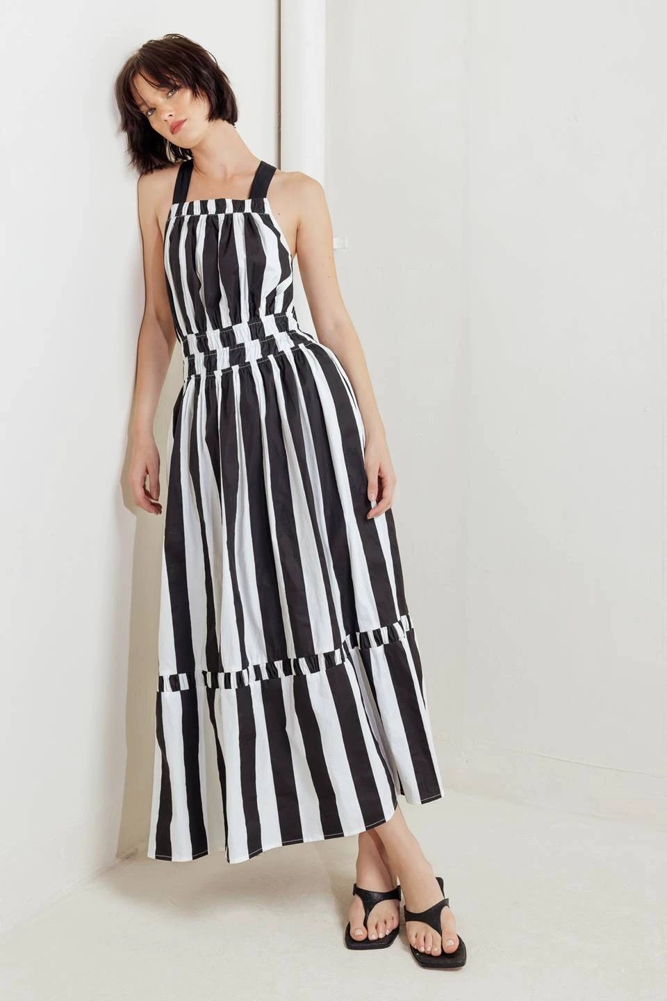 Vestido Flying Tomato Rayas Largo Para Damas by Flying Tomato