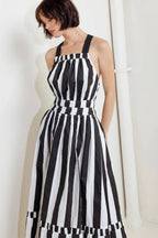Vestido Flying Tomato Rayas Largo Para Damas by Flying Tomato