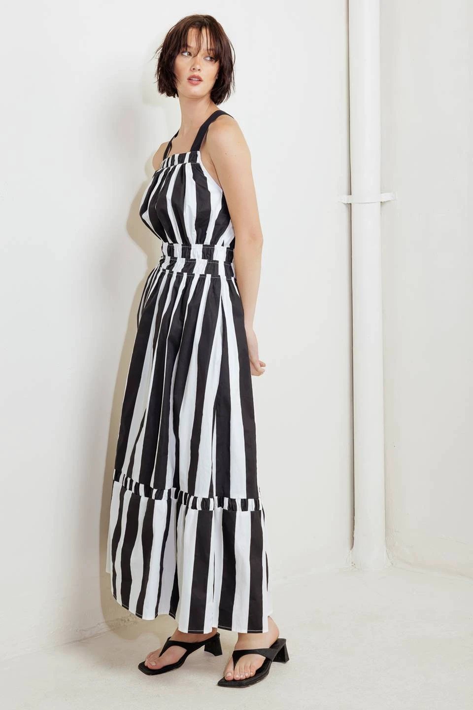 Vestido Flying Tomato Rayas Largo Para Damas by Flying Tomato