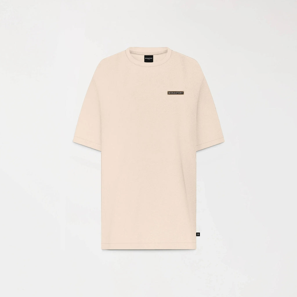 FOWLFIELD T-SHIRT OVERSIZED MEN IRISH CREAM - Monastery