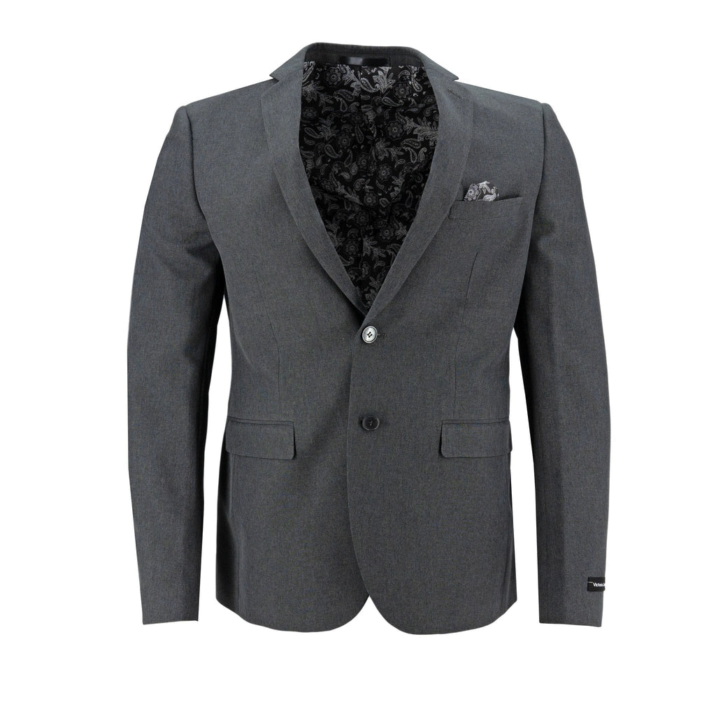 Traje Victorio Couture 2 Botones Liso Para Caballeros by Victorio Couture