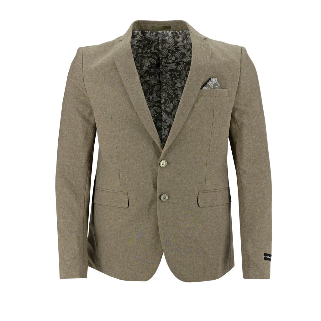 Traje Victorio Couture 2 Botones Liso Para Caballeros by Victorio Couture