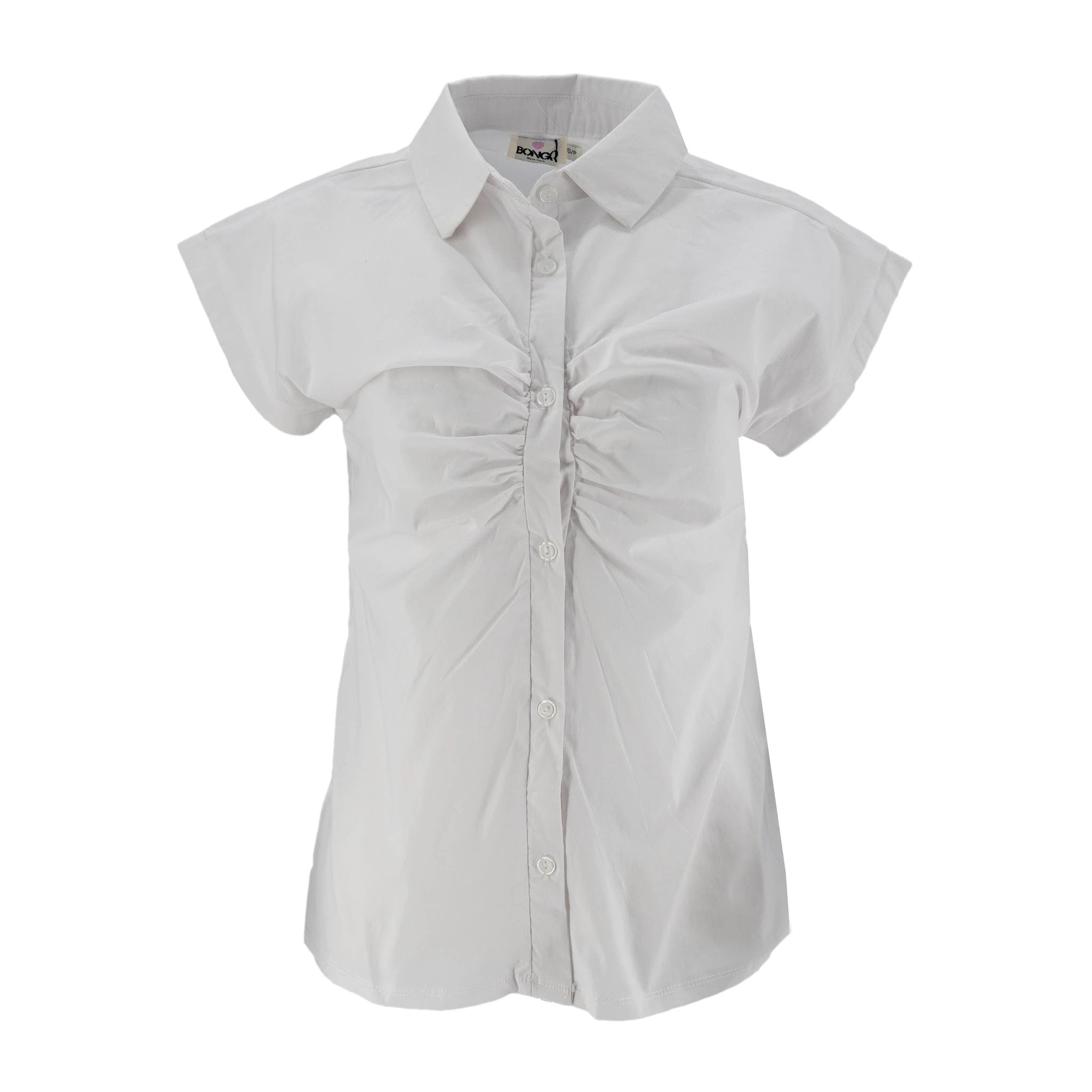 Blusa Bongo Mangas Cortas Lisa Para Damas by Bongo