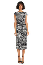 Vestido Maggy London Mangas Cortas Estampado Para Damas by Maggy London