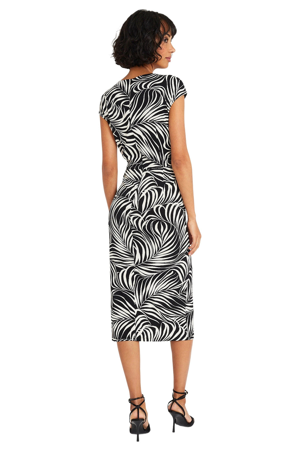 Vestido Maggy London Mangas Cortas Estampado Para Damas by Maggy London