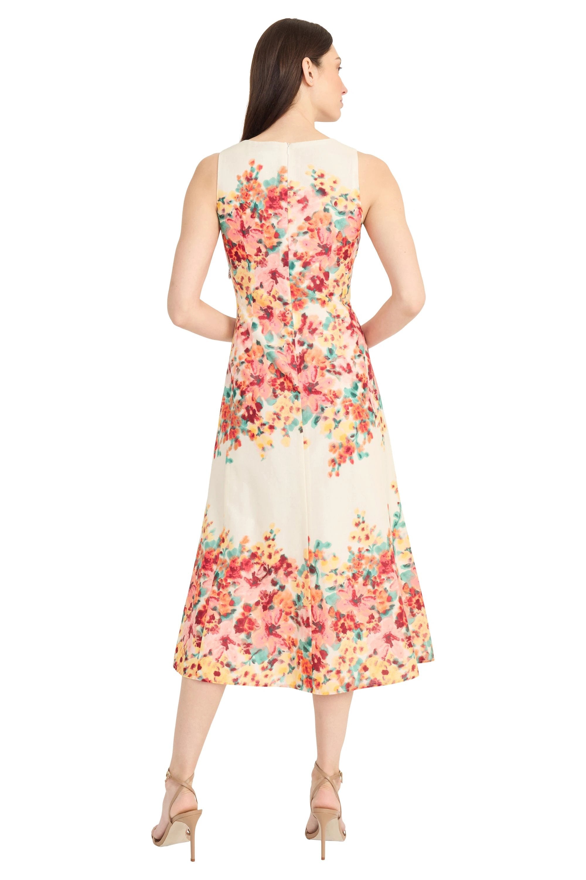 Vestido Maggy London Estampado Para Damas by Donna Morgan