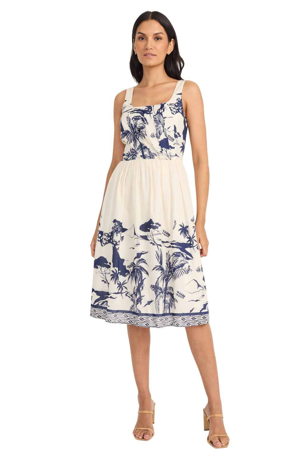 Vestido Maggy London Palmas Para Damas by Donna Morgan