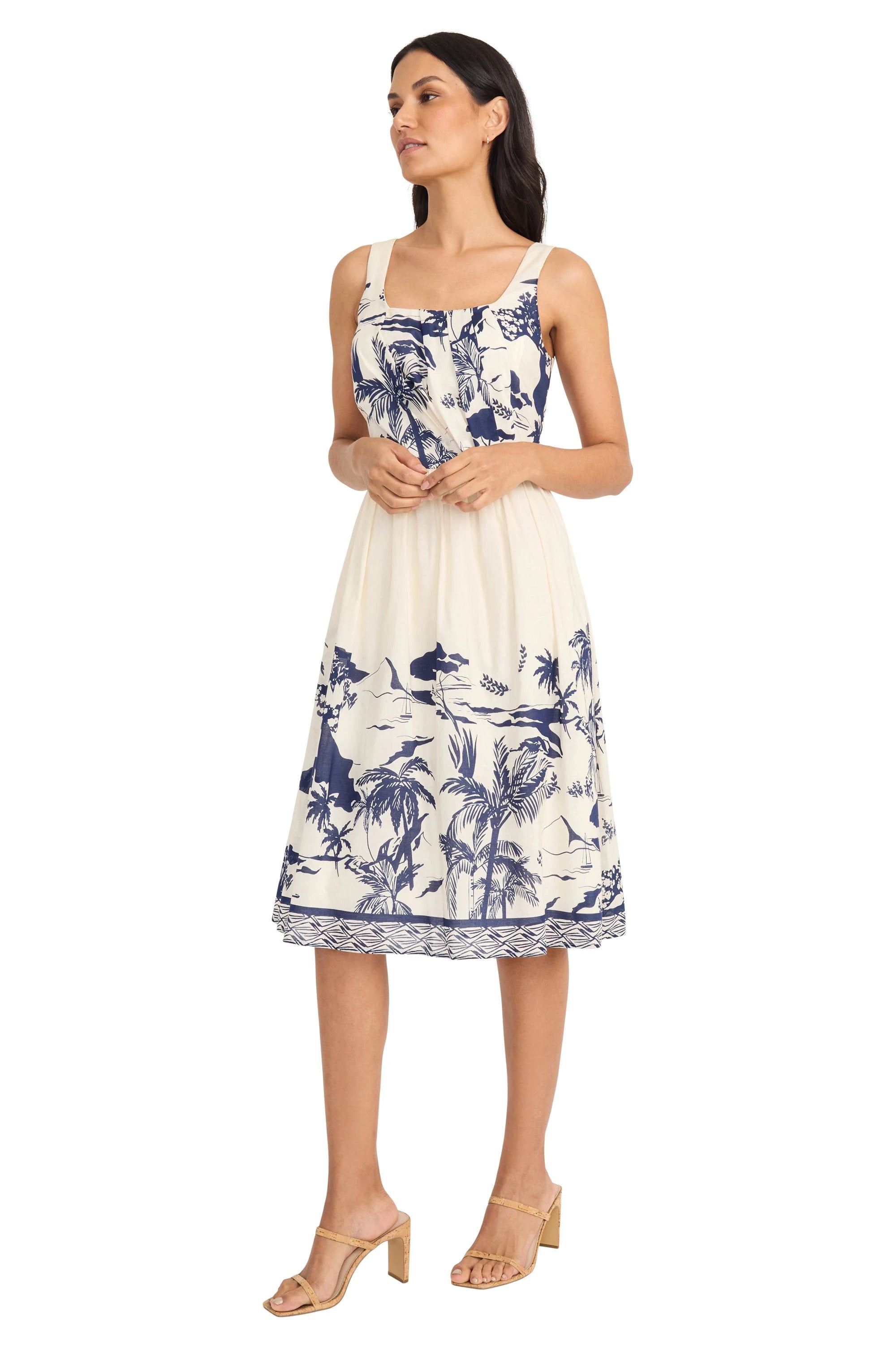 Vestido Maggy London Palmas Para Damas by Donna Morgan
