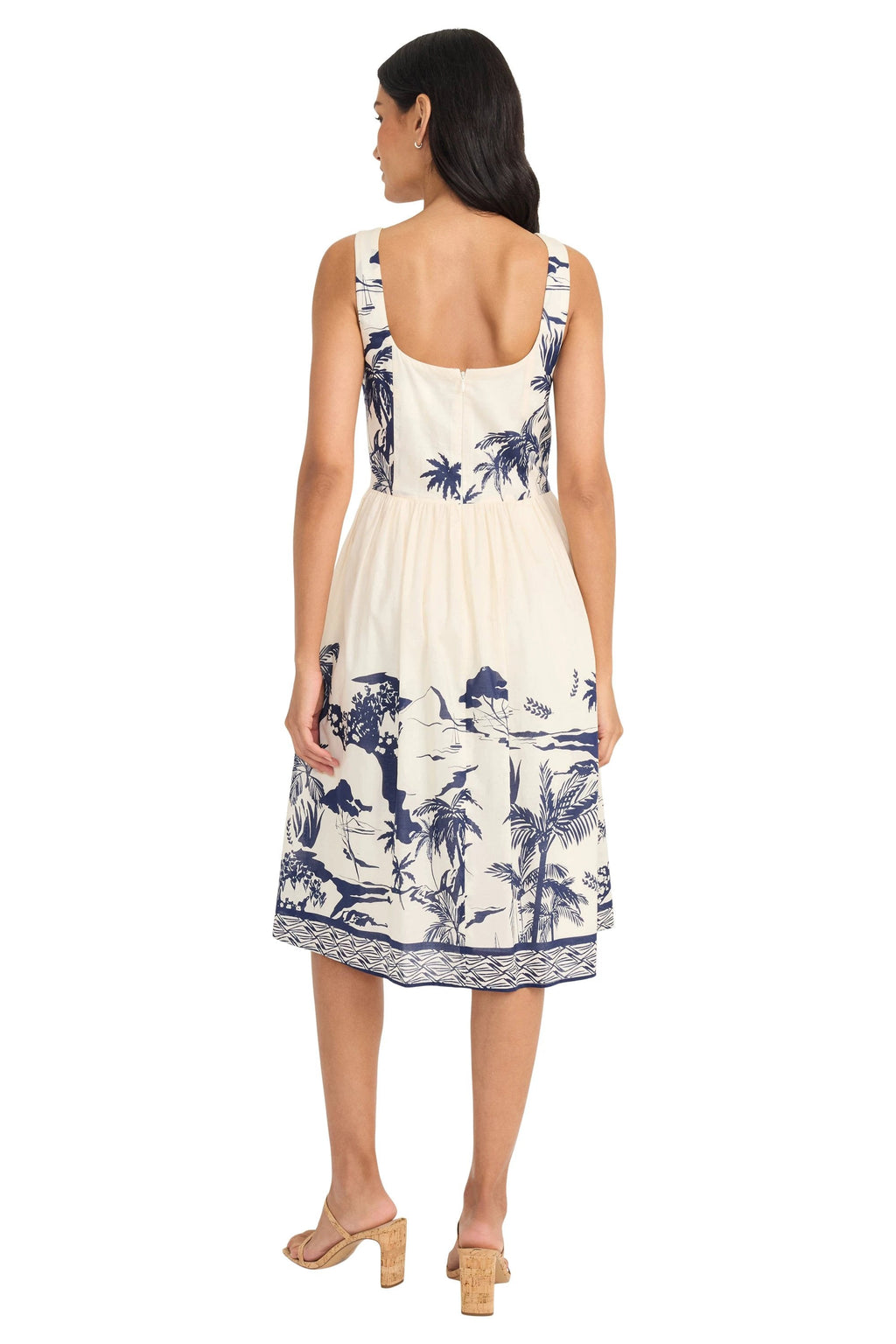 Vestido Maggy London Palmas Para Damas by Donna Morgan