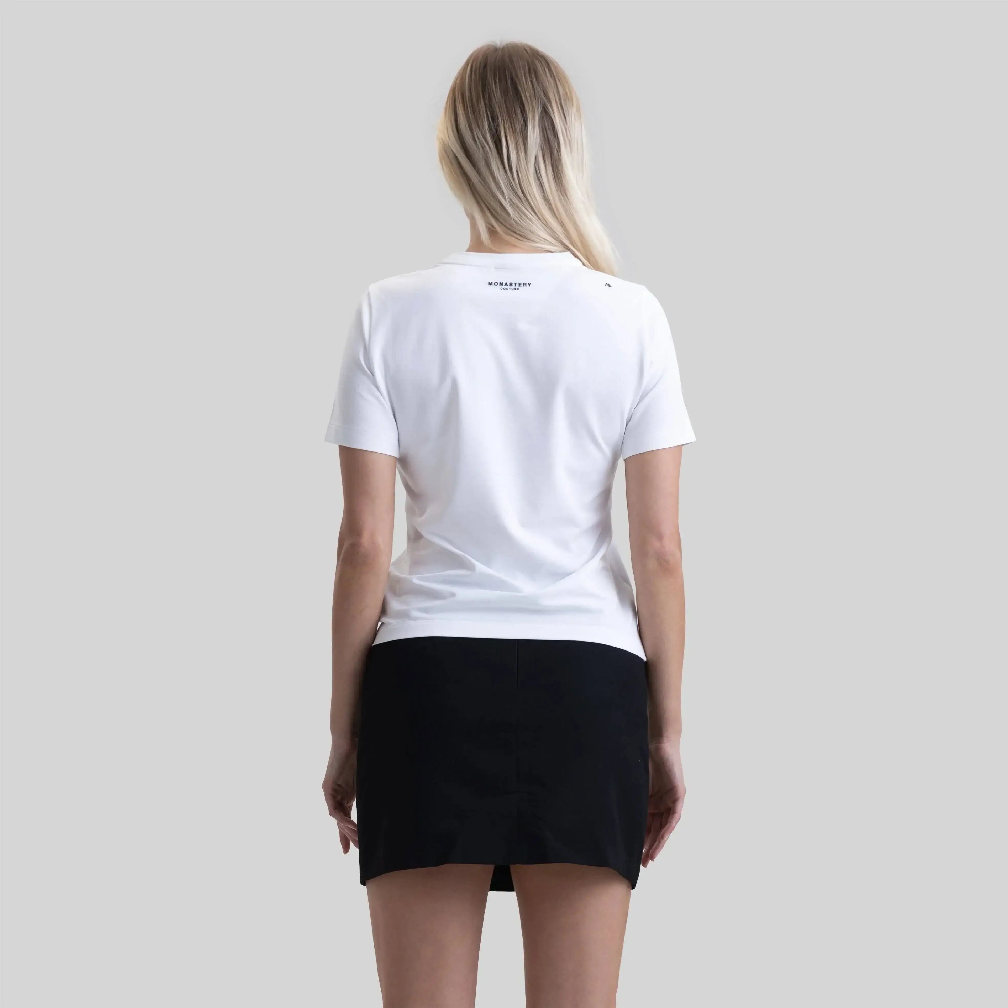 GINEBRA T-SHIRT WOMEN WHITE - Monastery