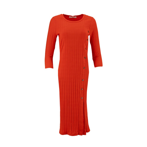 Vestido Madison And Hunson Mangas Largas Liso para Damas