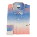 Camisa Greg Norman Mangas Largas Rayas P/ Caballeros GNA23WVN014-BL- by Greg Norman