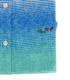 Camisa Greg Norman Mangas Largas Rayas P/ Caballeros GNA23WVN014-BL- by Greg Norman