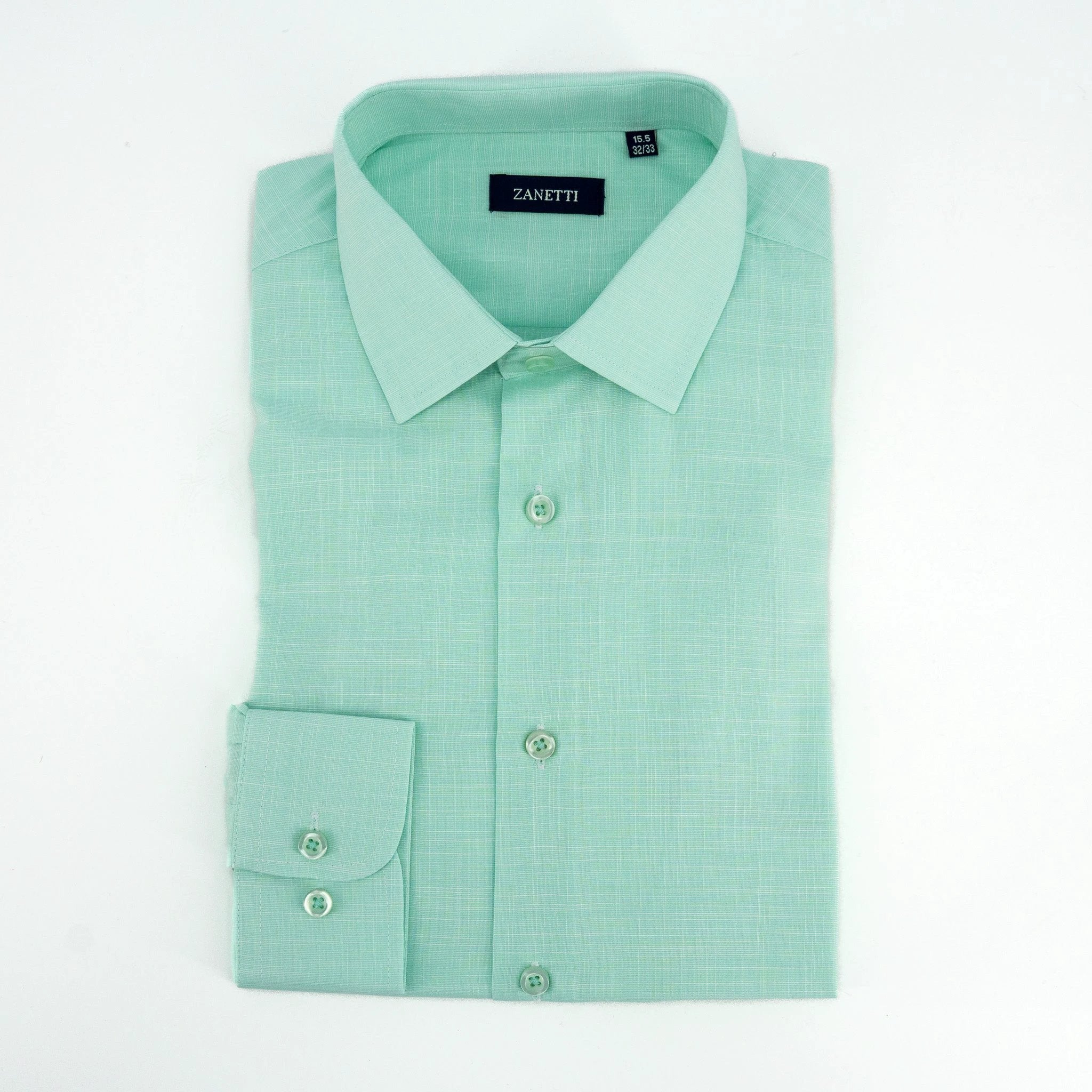 Camisa Zanetti Mangas Largas Lisa P/ Caballeros by Zanetti