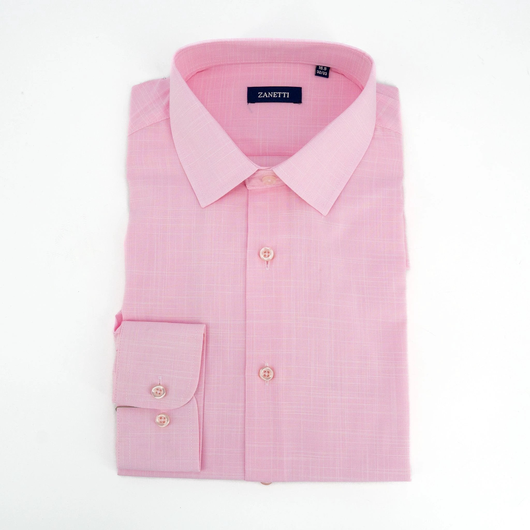 Camisa Zanetti Mangas Largas Lisa P/ Caballeros by Zanetti