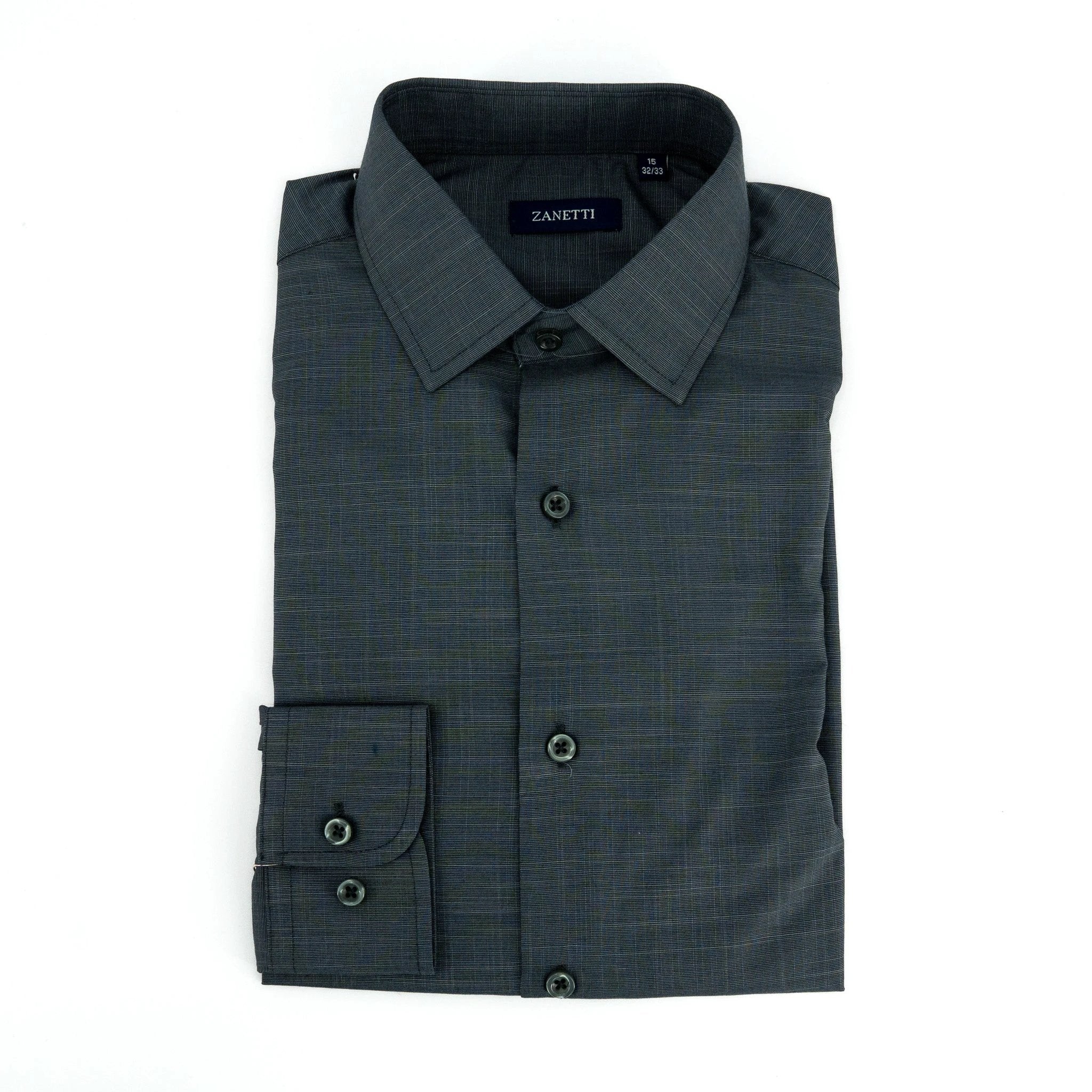 Camisa Zanetti Mangas Largas Lisa P/ Caballeros by Zanetti