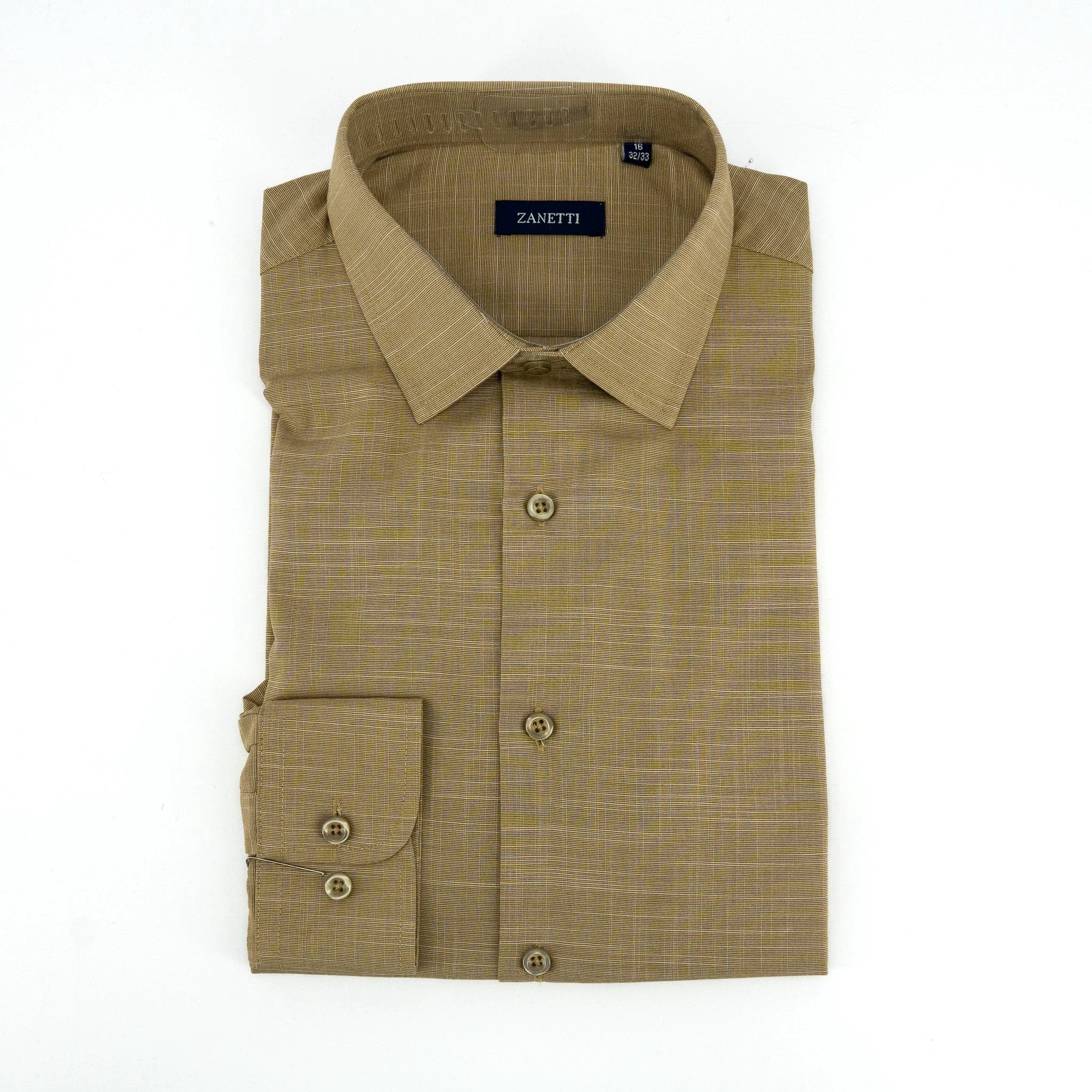 Camisa Zanetti Mangas Largas Lisa P/ Caballeros by Zanetti