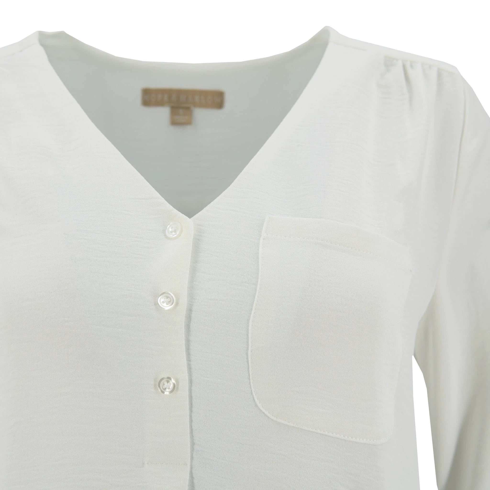 Blusa Hope & Harlow Mangas 3/4 Lisa P/ Damas by Hope & Harlow