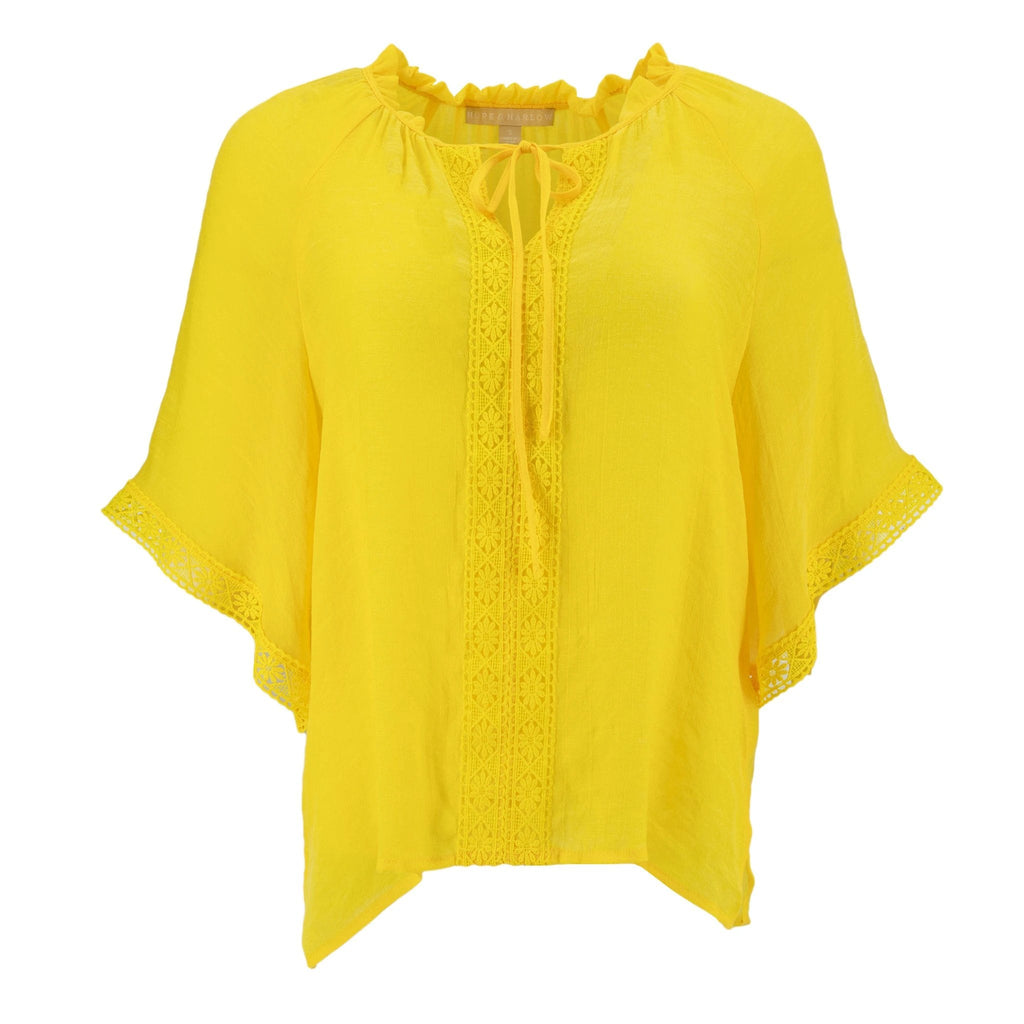 Blusa Hope & Harlow Mangas Cortas Encaje P/ Damas by Hope & Harlow